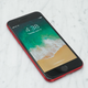 The iPhone 8 in red.